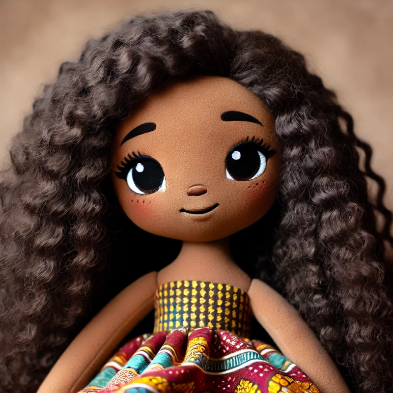 Plush Doll Factory - Custom African American Doll OEM