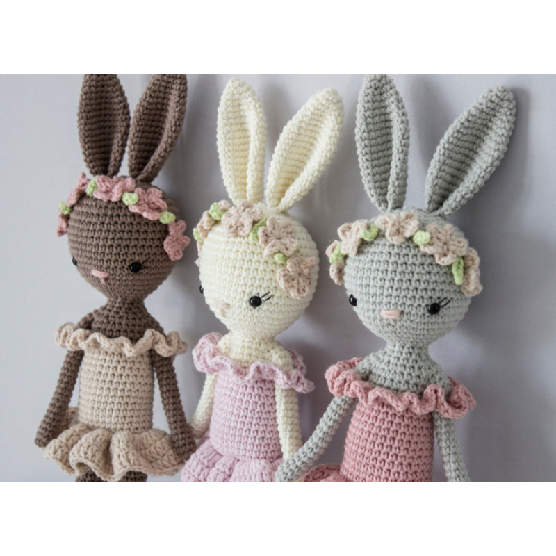 Crochet Toy Manufacturer - Ballerina Rabbit Doll