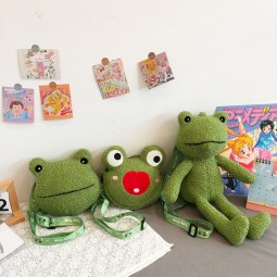 Plush Backpack Manufacturer - Frog Backpack
