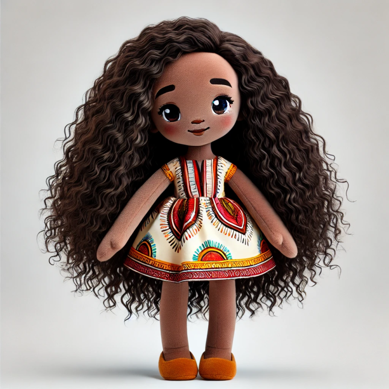 Plush Doll Factory - Custom African American Doll OEM