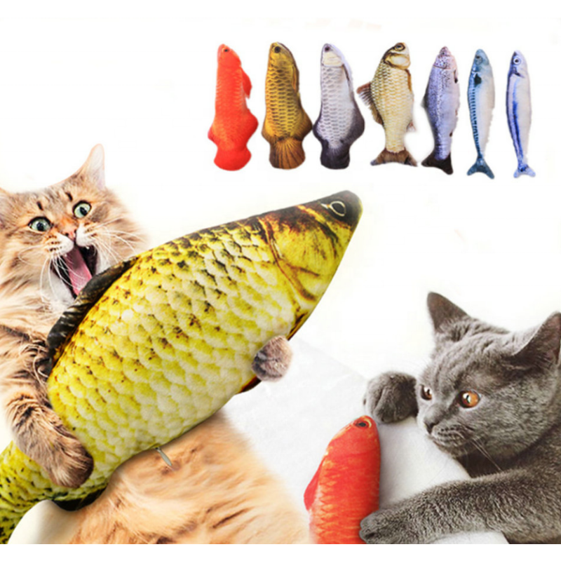 Pet Toy Factory - 3D Fish Cat Toy