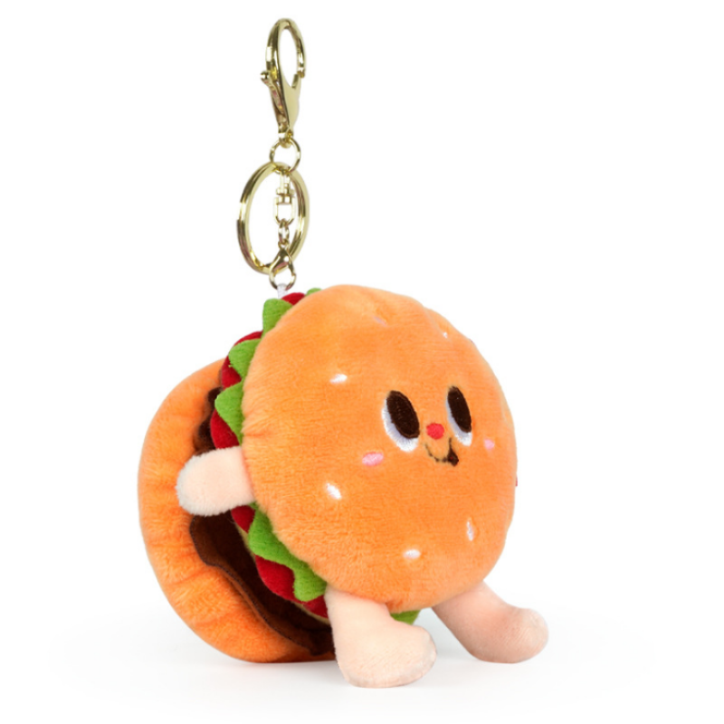 Plush Keychain Manufacturer - Food Theme Plush Pendant