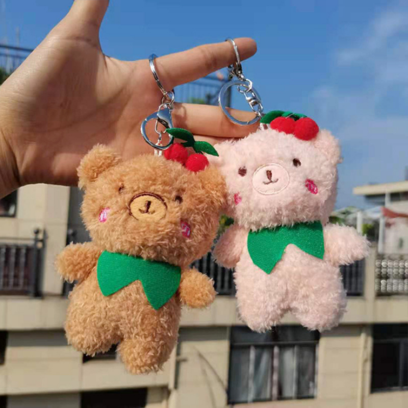 Plush Keychain Manufacturer - Mini Teddy Bear Keychain