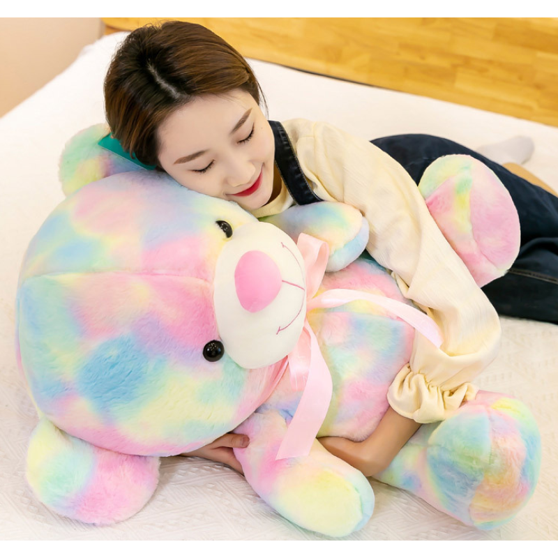 Plush Toy Factory - Rainbow Teddy Bear Custom