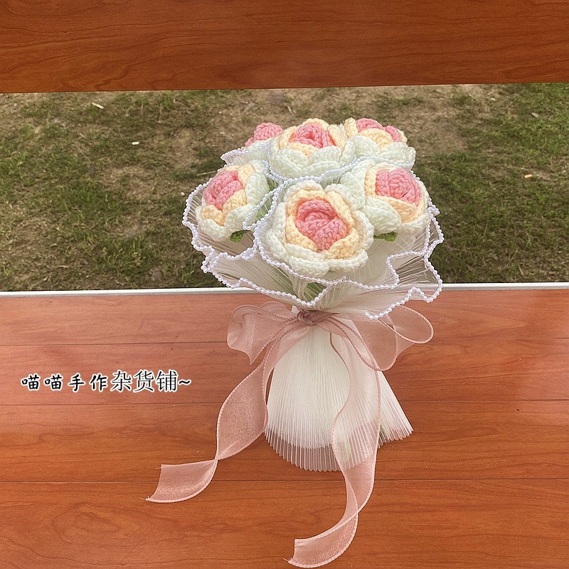 Crochet Flower Factory - Handmade Knitted Rose