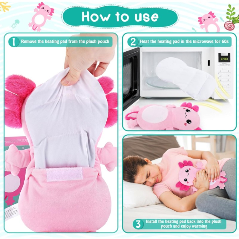 Heating Toy Manufacturer - Lavender Axolotl Pad