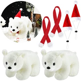 Plush Toy Manufacturer - Polar Bear Christmas