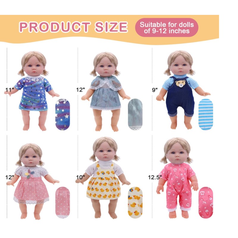 Doll Clothes Manufacturer - Rag Doll Dress Set