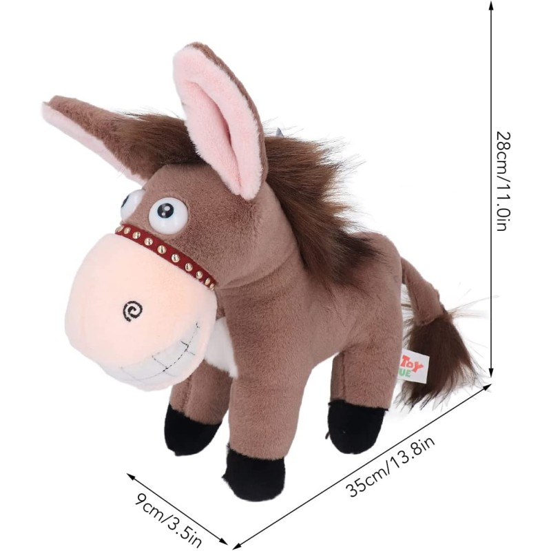 Plush Toy Factory - 13.8in Donkey Stuffed Animal