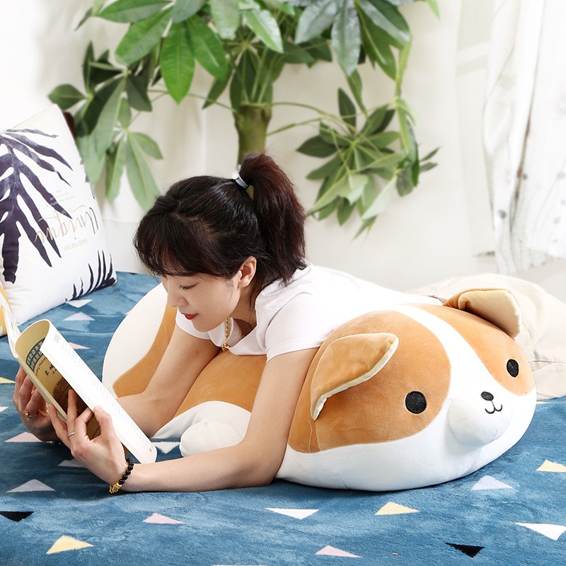 Plush Toy Manufacturer - OEM Corgi Dog Pillow Doll