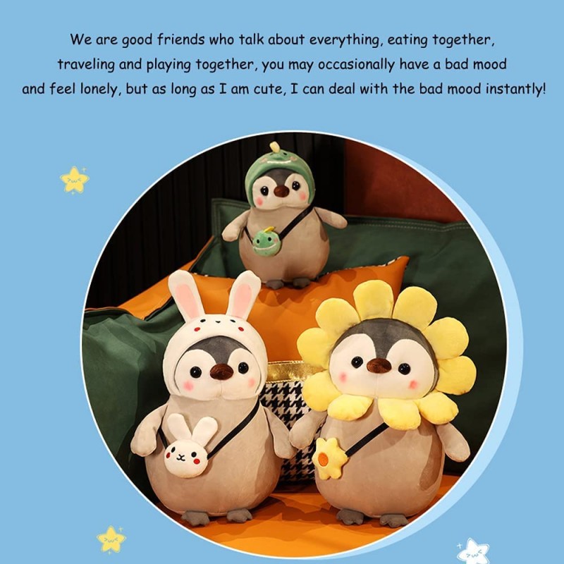 Plush Toy Manufacturer - Penguin Rabbit Hug Toy