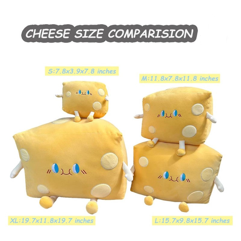 Plush Toy Factory - Cheese Bread Pillow Toy