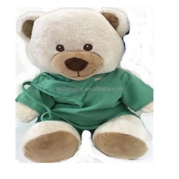 Plush Toy Factory - Green Doctor Bear Toy
