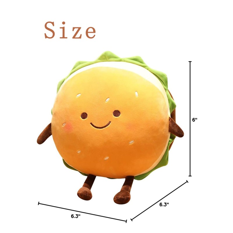 Plush Toy Factory - Hamburger Stress Relief Toy