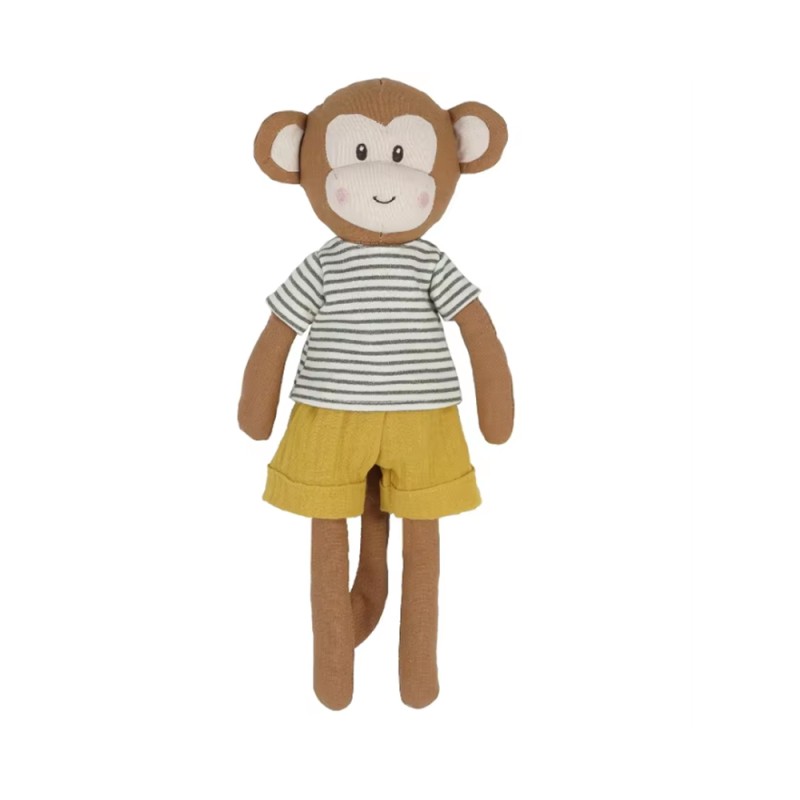 Plush Toy Factory - Linen Monkey Stuffed Doll