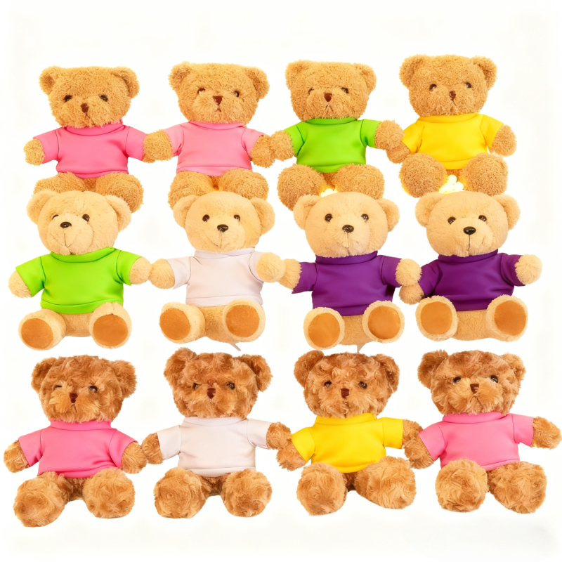 Plush Toy Manufacturer - Logo Printed Sweater Bear