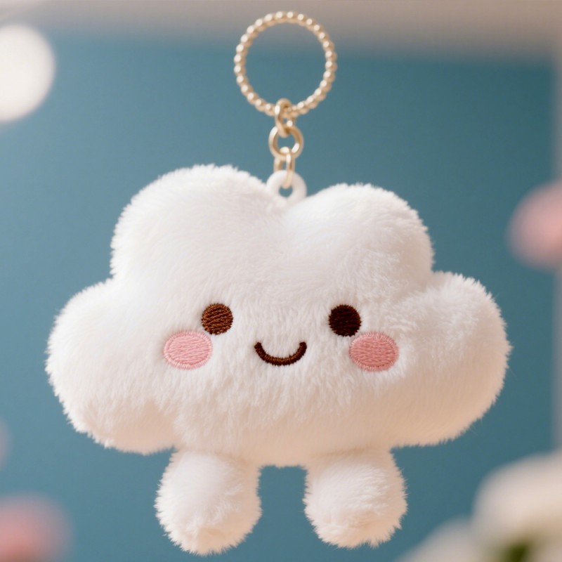 Keychain Factory - Custom Cloud Brooch Keychain