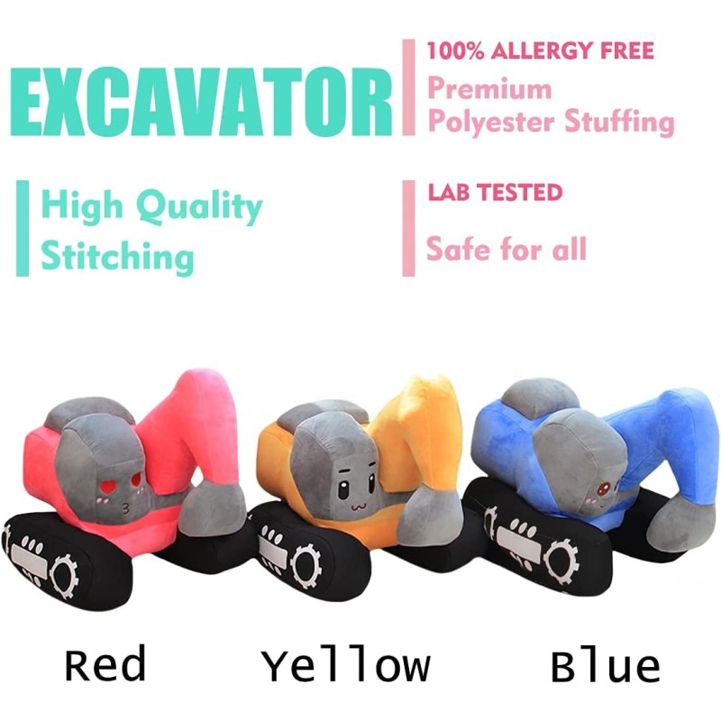 Plush Toy Factory - Excavator Truck Cushion