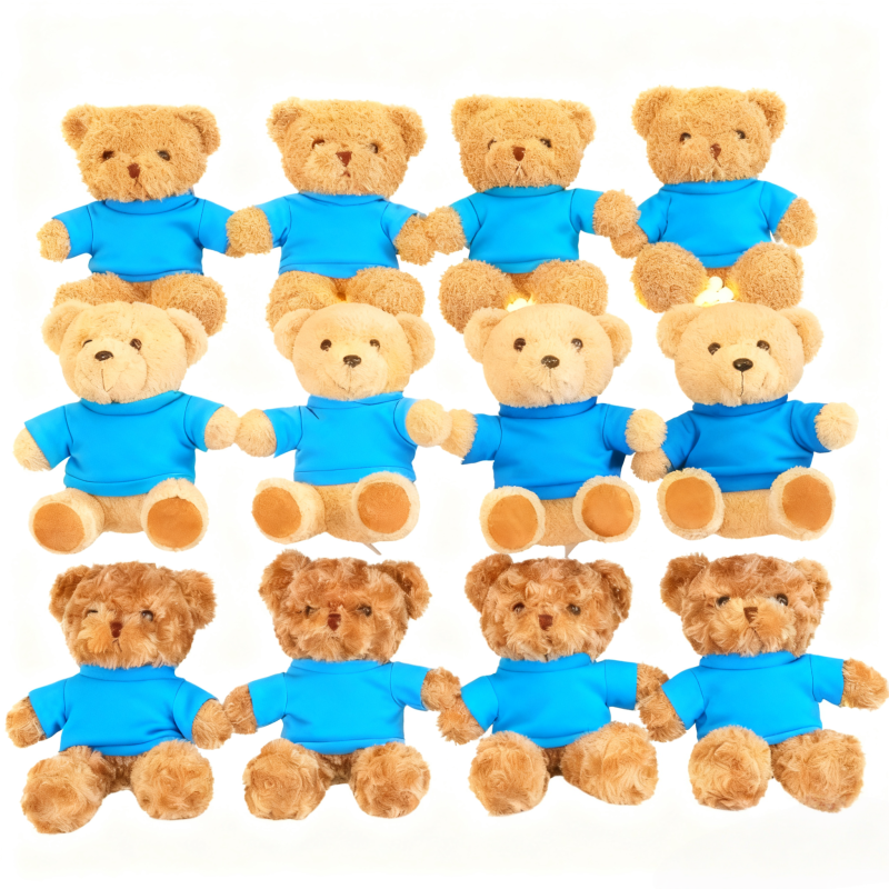 Plush Toy Manufacturer - Logo Printed Sweater Bear