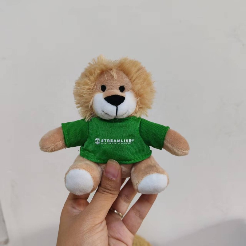 Keychain Factory - 10cm Lion with T-shirt