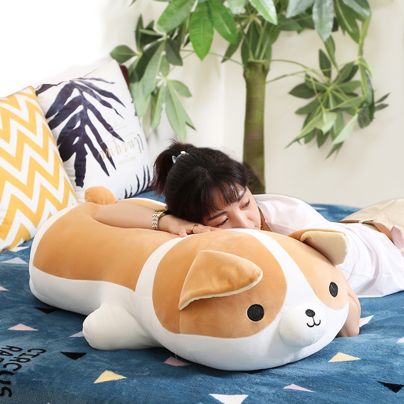 Plush Toy Manufacturer - OEM Corgi Dog Pillow Doll