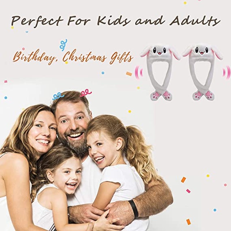 Plush Hat Manufacturer - 2pcs Bunny Moving Ears