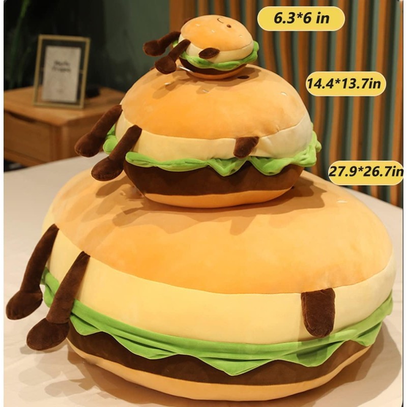 Plush Toy Factory - Hamburger Stress Relief Toy