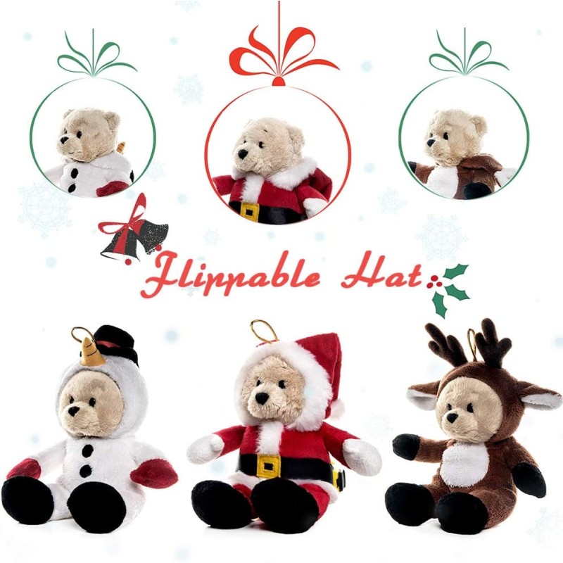 Christmas Toy Factory - 3 Pack Christmas Bears