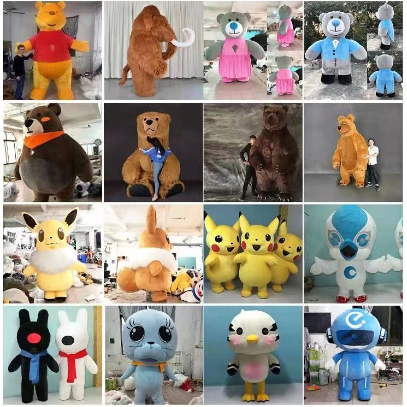 Mascot Manufacturer - 1.8-3m PVC Teddy Costume