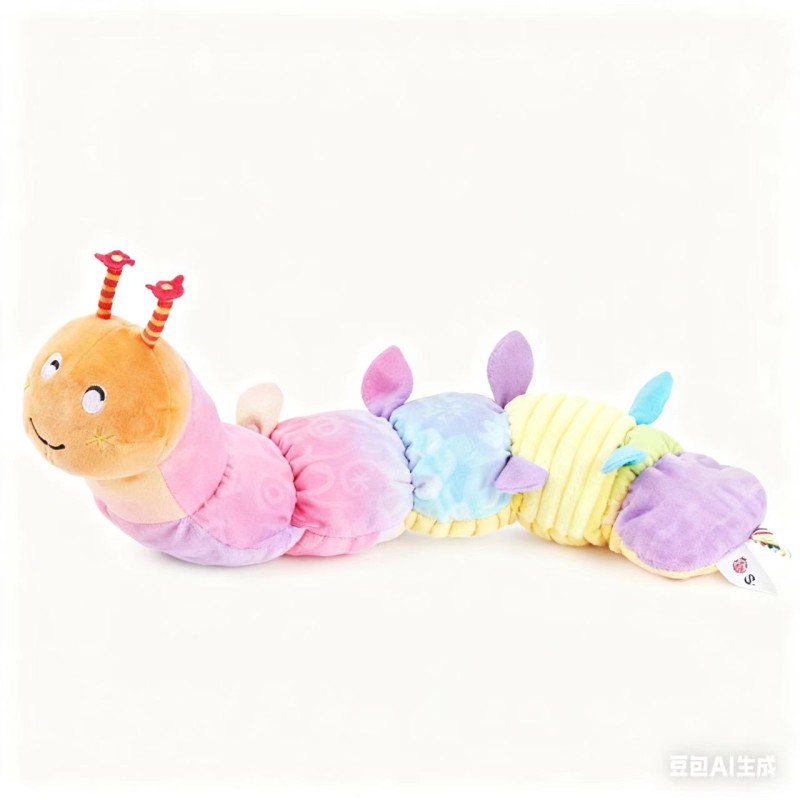 Plush Toy Manufacturer - Colorful Worm Caterpillar