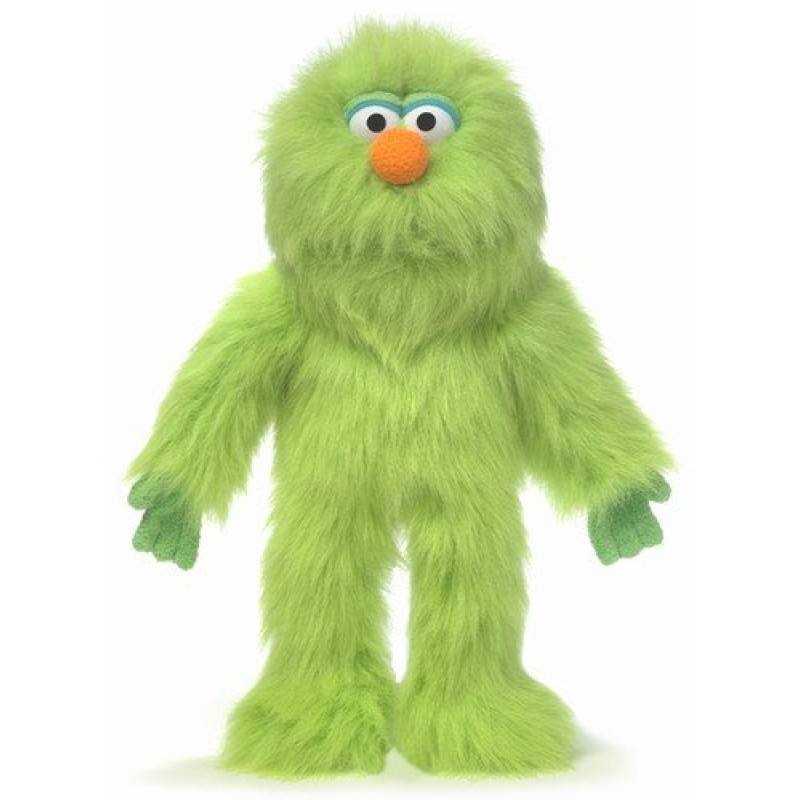Hand Puppet Factory - 14 Inch Green Monster