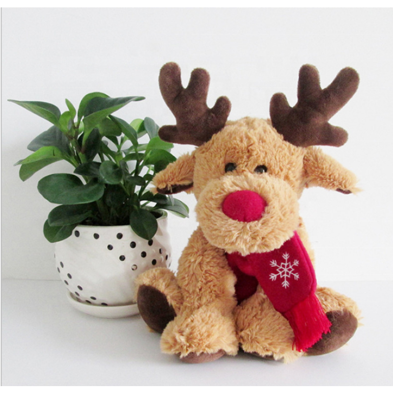 Christmas Toy Factory - Singing Moose Plush