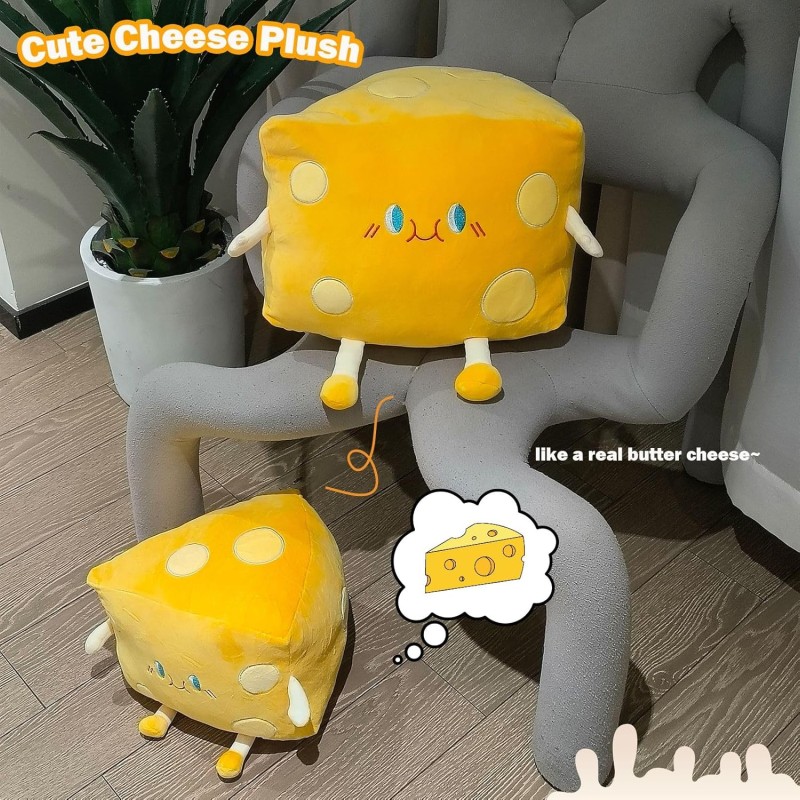 Plush Toy Factory - Cheese Bread Pillow Toy