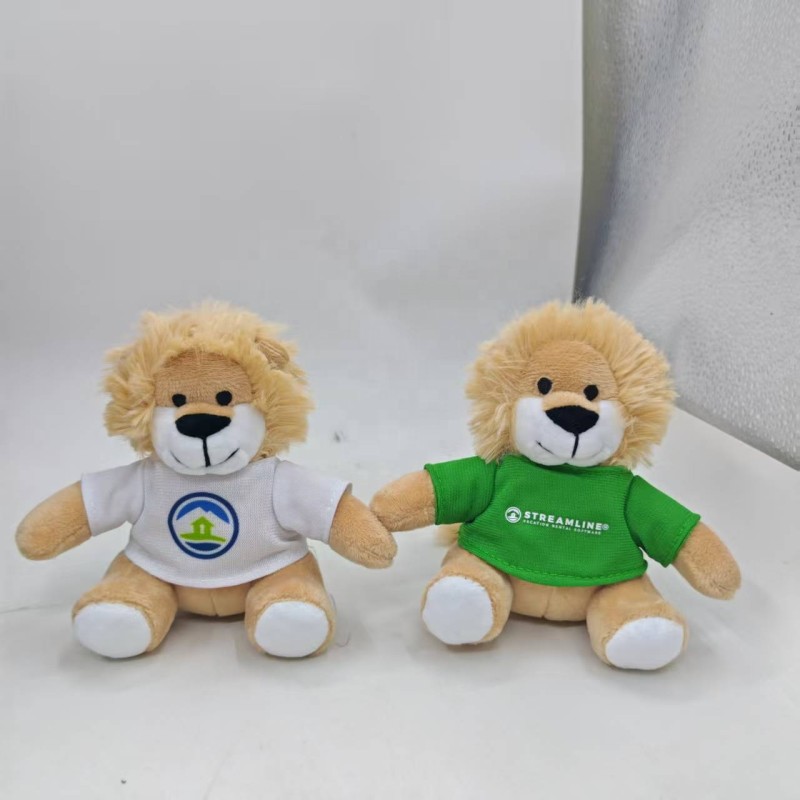 Keychain Factory - 10cm Lion with T-shirt