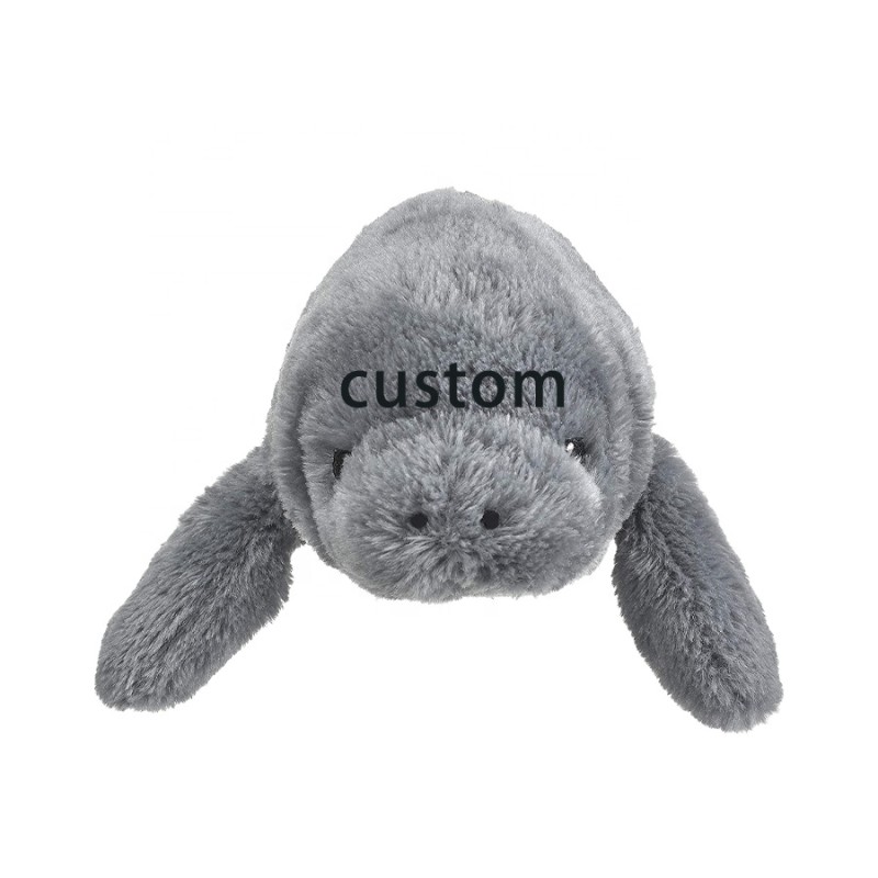 Plush Toy Factory - Custom Manatee Stuffed Toy