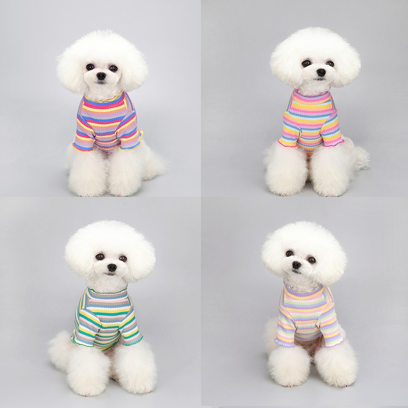 Pet Clothing Factory - Rainbow Hoodie for Pets