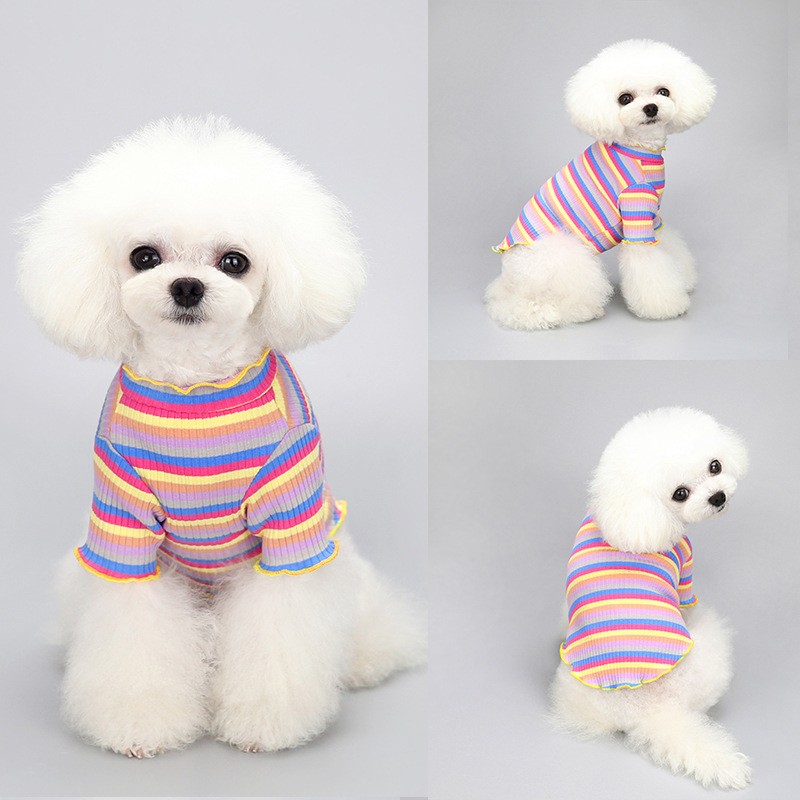 Pet Clothing Factory - Rainbow Hoodie for Pets