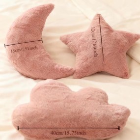 Pillow Factory - 30-40cm Plush Moon Pillow