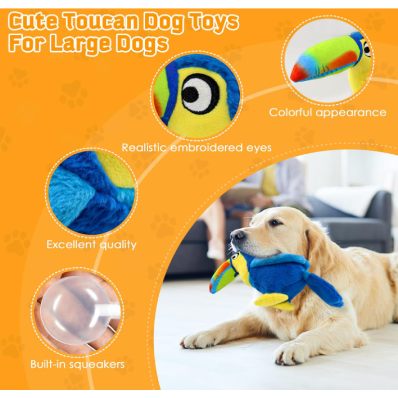Dog Toy Factory - Squeaky Stuffed Chew Toy
