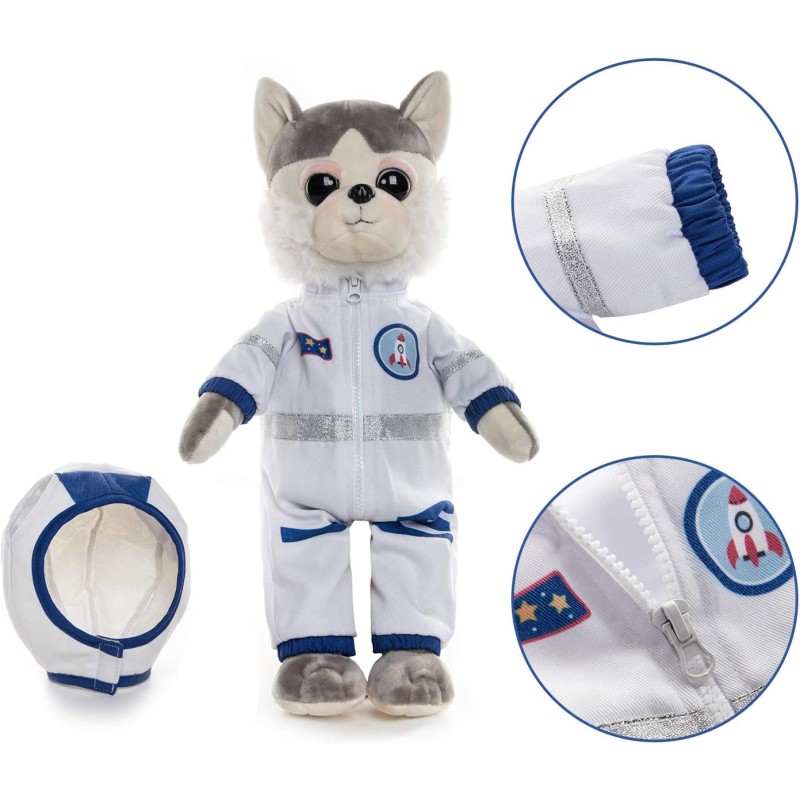 Plush Toy Factory - Husky Astronaut Clothes