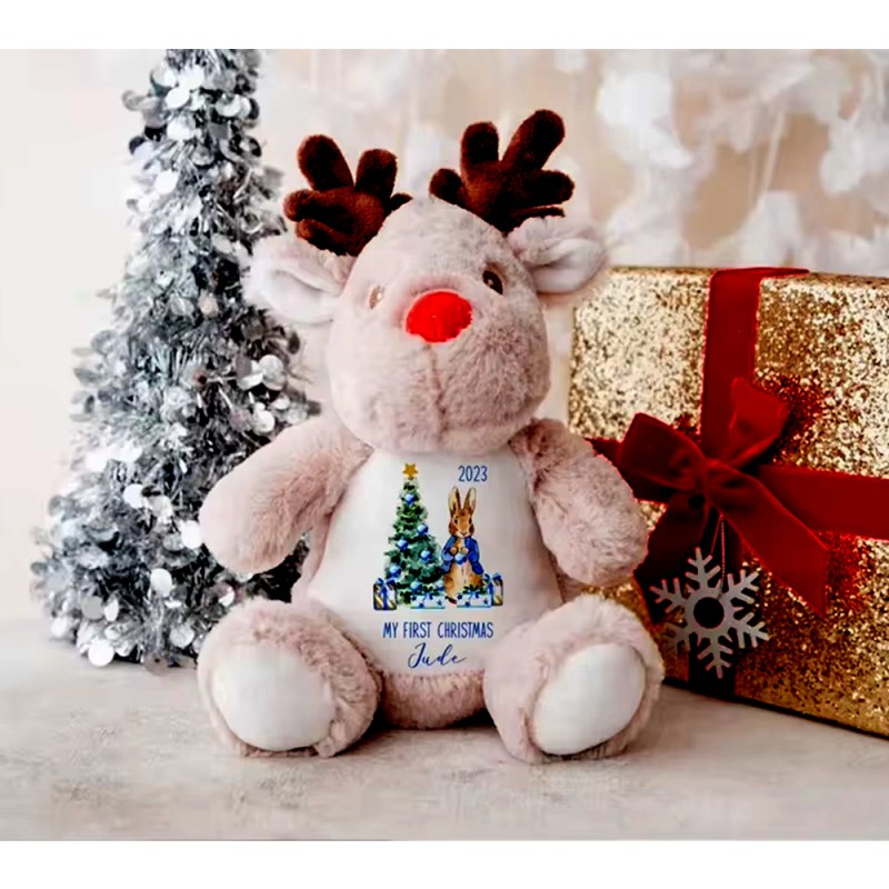 Plush Toy Factory - Christmas Reindeer Teddy