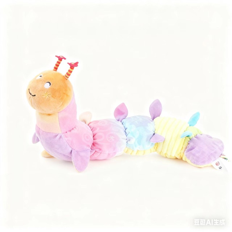 Plush Toy Manufacturer - Colorful Worm Caterpillar