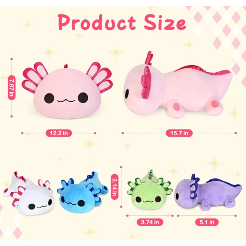 Plush Toy Factory - Axolotl Family Set Toy