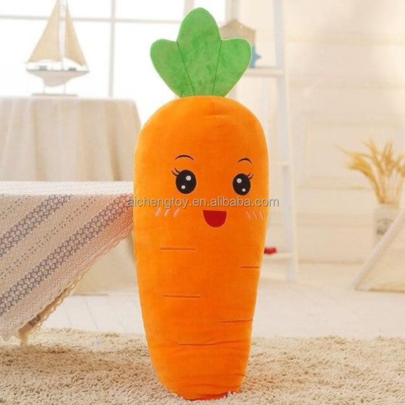 Plush Toy Manufacturer - Emotion Carrot Pillow