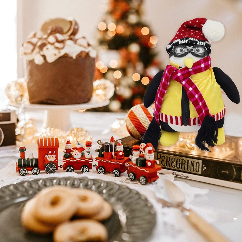 Plush Toy Factory - Penguin Christmas Gift