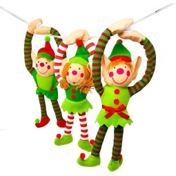 Christmas Ornament Factory - Long Arm Elf Decor