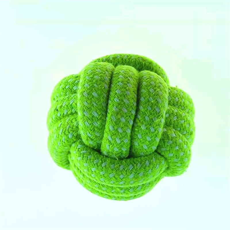 Pet Toy Factory - Hand Woven Rope Ball Toy