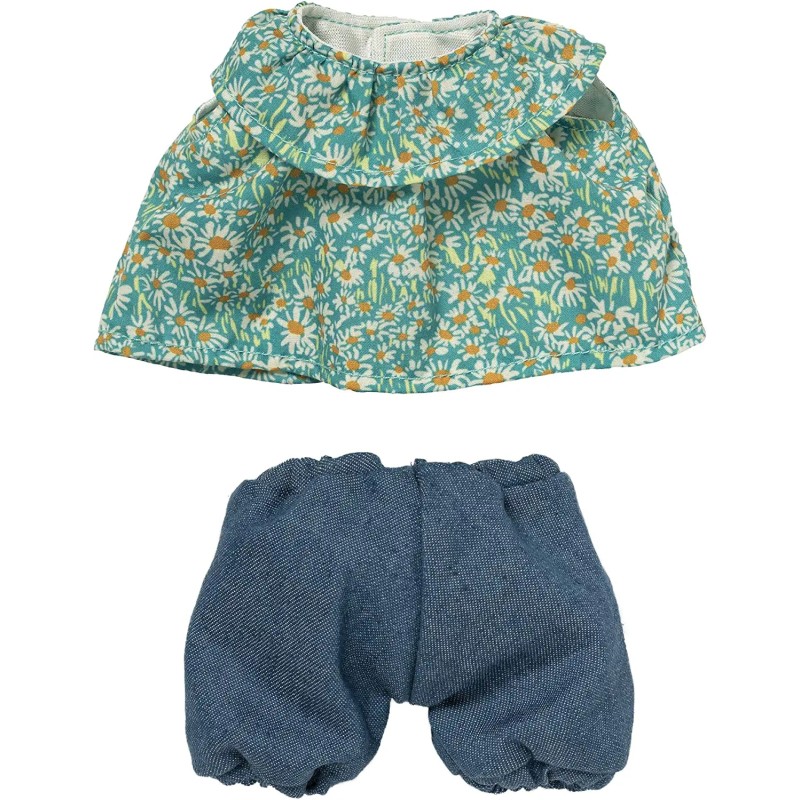 Doll Clothes Factory - Bib Overalls Set