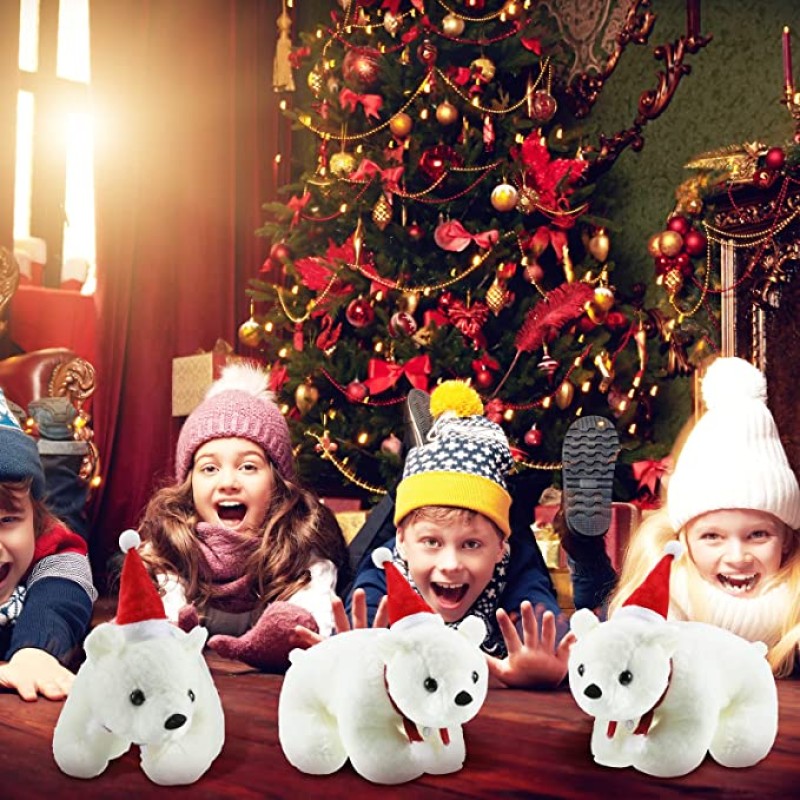 Plush Toy Manufacturer - Polar Bear Christmas
