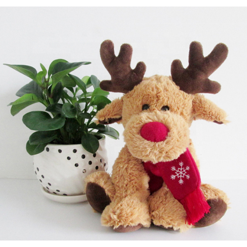 Christmas Toy Factory - Singing Moose Plush